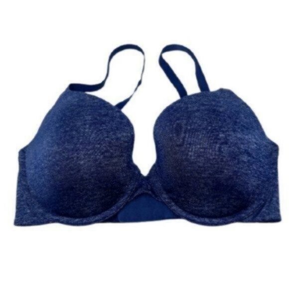 Victorias Secret | Uplift Semi Demi Navy Bra 32DD - Picture 1 of 4